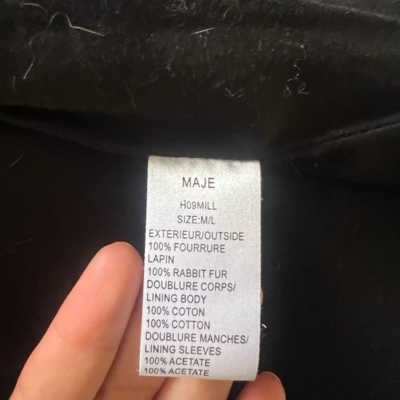 Maje fur coat - Picture 4 of 4